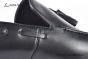 Ferragamo Matte Black Calfskin Tassel Loafer