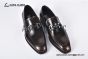 Ferragamo Brown Calfskin Moccasin with Gancini Ornament