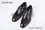 Ferragamo Brown Calfskin Moccasin with Gancini Ornament