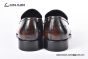 Ferragamo Brown Calfskin Moccasin with Gancini Ornament
