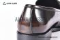 Ferragamo Brown Calfskin Moccasin with Gancini Ornament