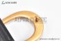 Gucci Belt Black Leather With Rose Gold G Buckle
