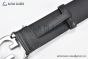 Gucci Blondie Belt Black Leather With Stainless Steel Round Interlocking G Buckle