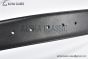 Gucci Blondie Belt Black Leather With Stainless Steel Round Interlocking G Buckle