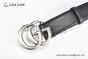 Gucci GG Marmont Reversible Belt Black Leather With Stainless Steel Double G Buckle 