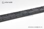 Gucci Signature Leather Belt Black Leather With Stainless Steel Interlocking G Buckle
