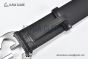 Gucci Signature Leather Belt Black Leather With Stainless Steel Interlocking G Buckle