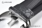 Gucci Signature Leather Belt Black Leather With Stainless Steel Interlocking G Buckle