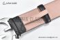 Gucci Signature Leather Belt Black Leather With Silver Interlocking G Buckle