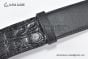 Gucci GG Marmont Reversible Belt Black Calf/Crocodile Leather With Gray Steel Double G Buckle