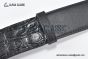 Gucci GG Marmont Reversible Belt Black Calf/Crocodile Leather With Rose Gold Double G Buckle