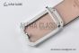 Gucci Signature Leather Belt Black Leather With Stainless Steel Rectangular buckle with Gucci trademark