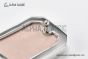 Gucci Signature Leather Belt Black Leather With Stainless Steel Rectangular buckle with Gucci trademark