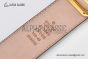 Gucci Signature Leather Belt Black Leather With Rose Gold Rectangular buckle with Gucci trademark