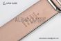 Gucci Signature Leather Belt Black Leather With Gray Steel Rectangular buckle with Gucci trademark