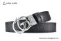 Gucci GG Marmont Reversible Belt Black Calf Leather With Stainless Steel Double G Buckle