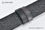 Gucci GG Marmont Reversible Belt Black Calf Leather With Stainless Steel Double G Buckle