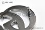 Gucci GG Marmont Reversible Belt Black Calf Leather With Gray Steel Double G Buckle