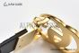 Gucci GG Marmont Reversible Belt Black Calf Leather With Yellow Gold Double G Buckle