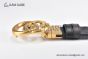 Gucci GG Marmont Reversible Belt Leather With Rose Gold Double G Buckle