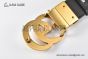 Gucci GG Marmont Reversible Belt Leather With Rose Gold Double G Buckle