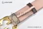 Gucci GG Supreme Belt Beige/ebony Canvas With Yellow Gold Interlocking G Buckle