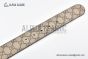 Gucci GG Supreme Belt Beige/ebony Canvas With Yellow Gold Interlocking G Buckle