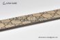 Gucci GG Supreme Belt Beige/ebony Canvas With Yellow Gold Interlocking G Buckle