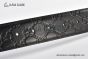 Gucci GG Marmont Embossed Leather Belt Black Leather With Rose Gold Interlocking G Buckle